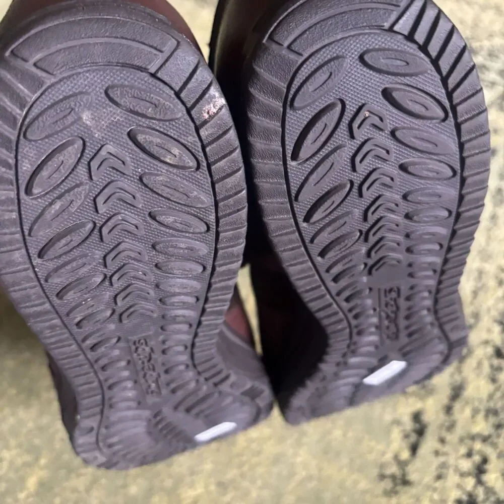 Skechers Shape Ups Mary Jane Shoes Womens Sz 10 Brown Leather Walking Comfort - Picture 4 of 16